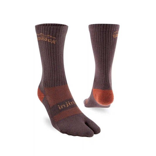 Crew Performance Split-Toe Socks (Dusty Plum)
